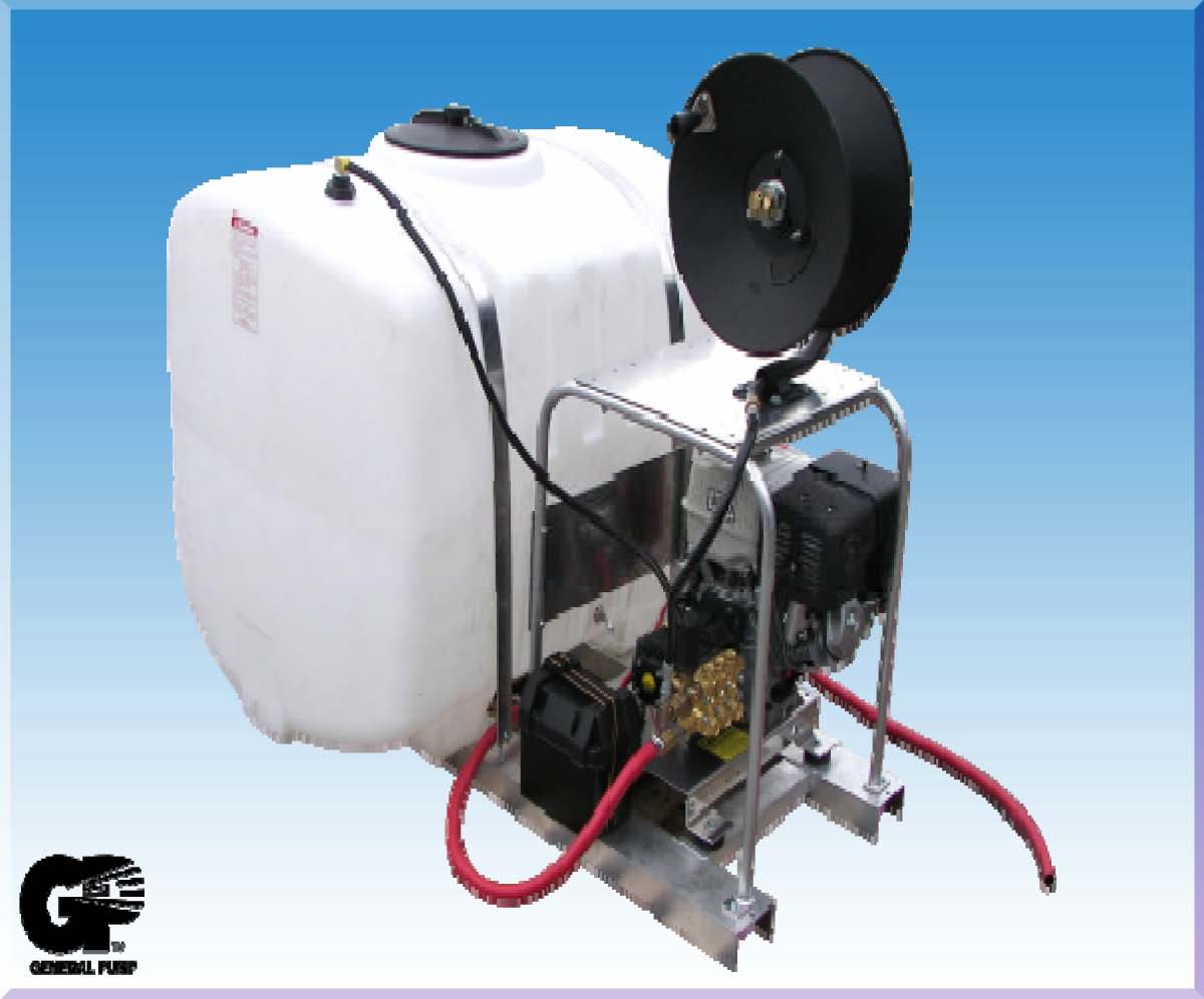 Skid Mounted Pressure Washers with Tanks Advanced Water Engineering